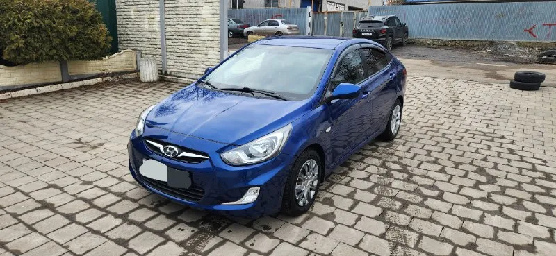 Солярис в хорошем состоянии, вложений не требует, двигатель 1.6, без посторонних звуков, масло не ра... - фотография