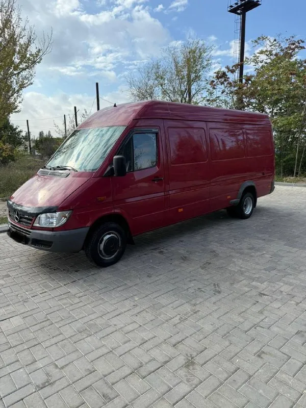 Mercedes benz sprinter 416 двигатель 2,7 cdi год 2005 мкпп 5 ст цена 2🍋рублей авто в отличном состоя... - фотография