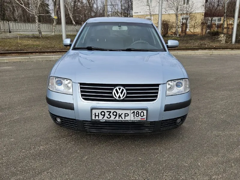 Volkswagen passat 2002г 1,8 бензин мкпп 168т км родной, подтвержденный! авто куплено новым в донецке, 1 хозяин с момента покупки. без дтп, 1 косметический окрас. состояние приближенное к идеальному, минимальные следы эксплуатации! 780т руб, торг у авто 9495213411 - фотография - 1
