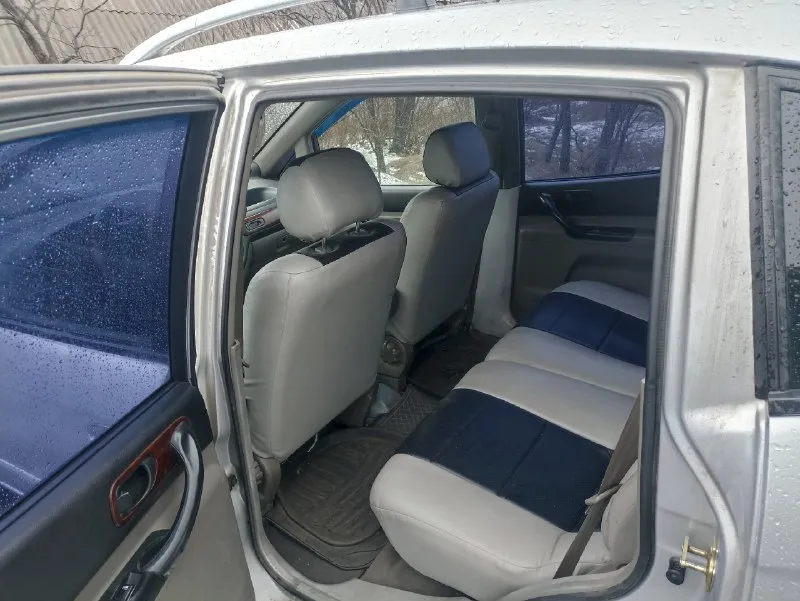 Срочно продам chevrolet такума. 2005г. двигатель 2.0 бензин/газ (вписан), автомат, фаркоп(вписан). пробег 194т. км. резина 2 комплекта: зима шипы на железках с колпаками, лето на титанах - оба комплекта с небольшим пробегом. гбц после ремонта, грм новый. находится в шахтёрск. 410т. р. - торг минимальный и обоснованный. остальные вопросы по телефону +79493667541 📞 звоните: +7(949)3667541 - фотография - 5