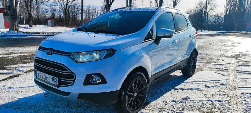 Ford ecosport 2014г. комплектация titanium. 1.6л (140л. с. ) автоматическая трансмиссия, сигналка с автозапуском через космос, бесключевой доступ, старт-стоп, андроид магнитола, мультируль, круиз, кожаные сиденья, подогрев, климат контроль, оптика (15т. р. ), свет бомба, подвеска отлично! коробка отлично! двигатель отлично! отличный кроссовер, компактный и маневренный. делать ничего не надо, масла свежие, новые иридиевые свечи, запускается с пол оборота. цена 9оо. ооо. осмотр в енакиево. +79494628921 📲 tg: @eavtospros 📞 звоните: +7(949)4628921 - фотография - 2