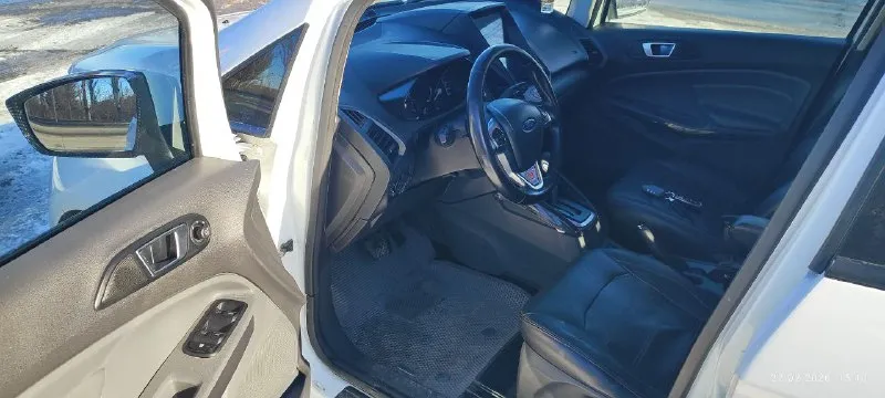 Ford ecosport 2014г. комплектация titanium. 1.6л (140л. с. ) автоматическая трансмиссия, сигналка с автозапуском через космос, бесключевой доступ, старт-стоп, андроид магнитола, мультируль, круиз, кожаные сиденья, подогрев, климат контроль, оптика (15т. р. ), свет бомба, подвеска отлично! коробка отлично! двигатель отлично! отличный кроссовер, компактный и маневренный. делать ничего не надо, масла свежие, новые иридиевые свечи, запускается с пол оборота. цена 9оо. ооо. осмотр в енакиево. +79494628921 📲 tg: @eavtospros 📞 звоните: +7(949)4628921 - фотография - 7
