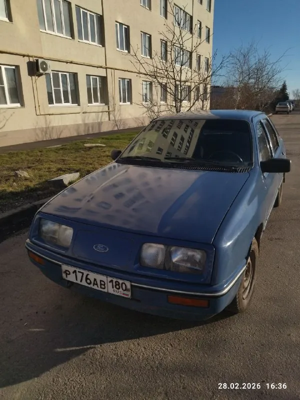 Продам ford сиерра, двигатель 1.8 ohc, газ вписан, документы на мне,150т. р.торг, мариуполь, тел :+7... - фотография