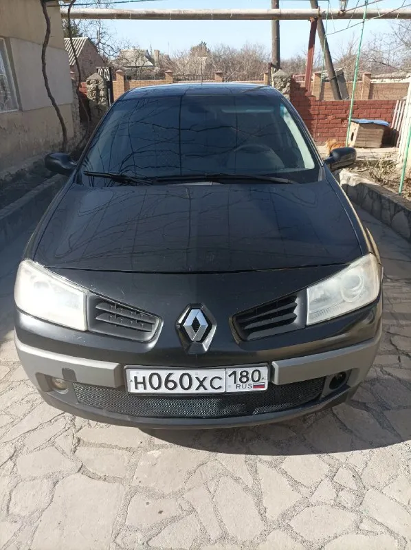 Продам рено меган 2006г, пробег 292 т. техосмотр пройдено. цена 370 т. р номер телефона +79493139389... - фотография