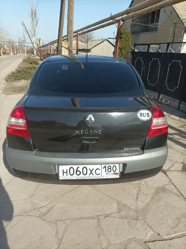 Продам рено меган 2006г, пробег 292 т. техосмотр пройдено. цена 370 т. р номер телефона +79493139389 - фотография - 3