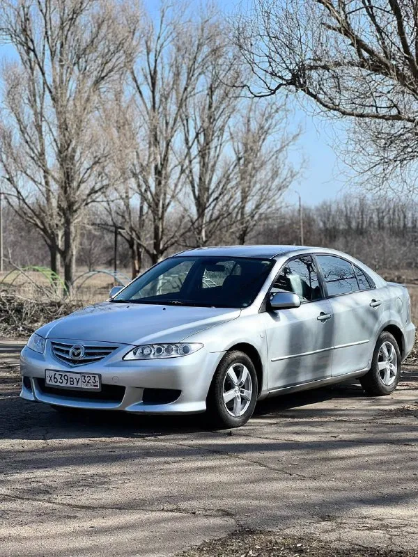 Mazda 6 gg 2003 мотор 2.0 бензин, едет шикарно, не дымит вообще! коробка механика 5ст. на отлично! кузов в хорошем состоянии, выглядит как на фото, пороги переварены, дно подварено. вин код читается отлично. комплектация очень хорошая, в машине работает все! по ходовой надо смотреть зад. много чего заменено. резина хорошая зима. салон в отличном состоянии после хим. чистки. по документам все отлично, переоформление без проблем + действующий тех. осмотр. 420.000₽ +79493609487 - фотография - 1