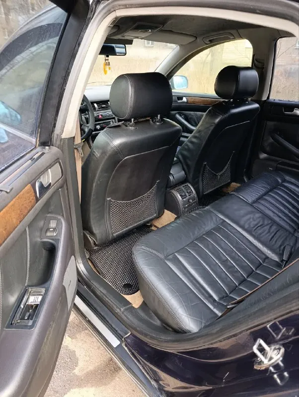 Срочно продам audi a6 с5. обслужен по регламенту, (180 регион) любой вид оформления. цена в рублях 425 тыс руб, торг капота. двигатель 2.4 v6 бензин. двс после кап ремонта, работает как часы. рулевая рейка и сцепление новые. кпп включается четко. акб новый, ходовка огонь, электрика исправна. кузов оцинкован, днище и пороги супер, тонирована, зашумлена, стоят литые диски r 16 на отличной зимней резине. салон кожаный, потолок алькантара. оснащена, центральный замок, гур, серво руль регулируется в двух плоскостях. abs, asr, 4 airbag, задний парктроник. эл привод багажника, 4 эл стеклоподъёмника, 2-х зонный климат-контроль. эл регулировка зеркал, обогрев заднего стекла. эл привод передних сидений с широким диапазоном настроек. линзованая оптика. магнитола с bluetooth, usb и aux. акустика bose, остальные вопросы по телефону +79494525644 📲 tg: олечка 📞 звоните: +7(949)4525644 - фотография - 8