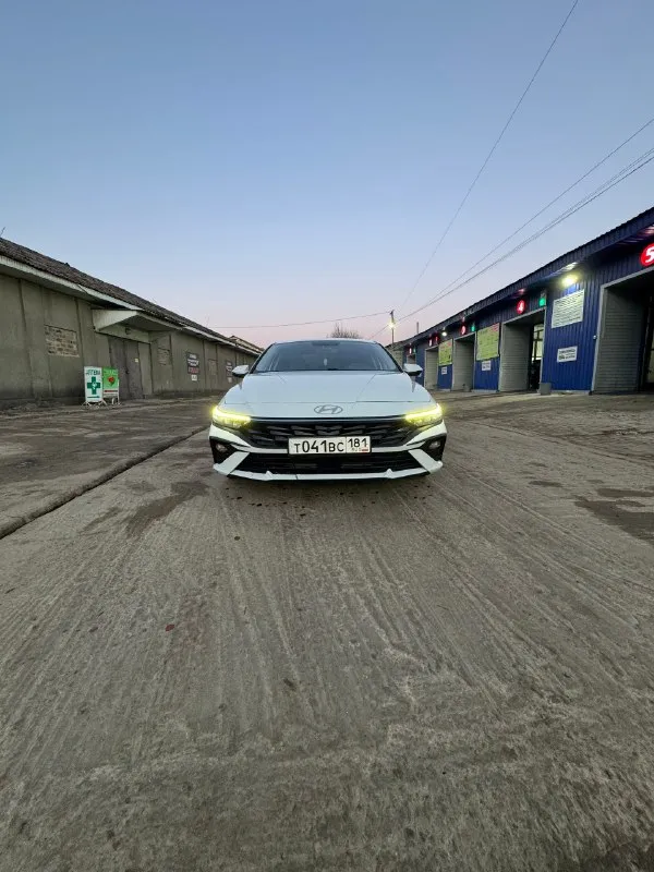Hyundai elantra 7 2023 1.5 коробка автоматическая пробег 100000 электронная приборная панель электро... - фотография
