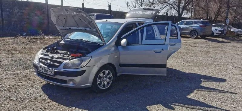 Срочно продаю hyundai getz 2008 г. в. , объем 1.4 автомат машинка в хорошем состоянии без вложений п... - фотография