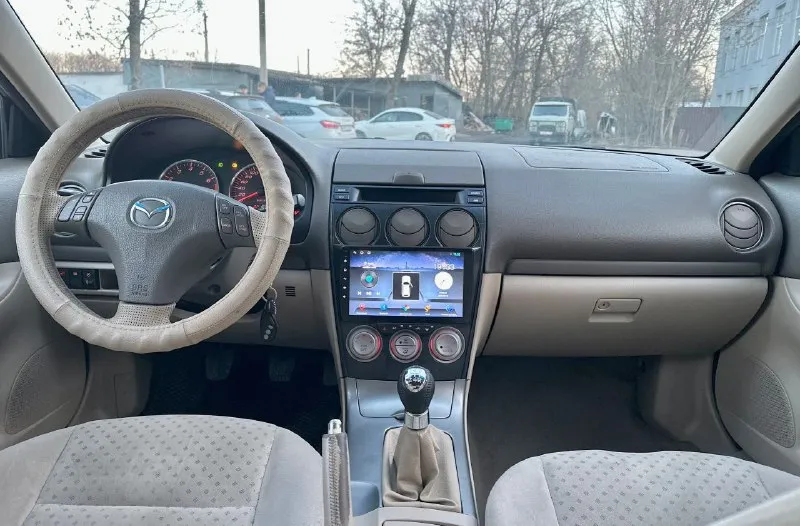 Срочно очень срочно 469.тыс. руб. торг при осмотре. mazda 6 2005 год.2.0 механика. авто в очень хорошем состоянии для своих лет. вложений не требует. автотека зелень кузов не гнилой. дно, пороги, стаканы, ланджероны в отличном состоянии. мотор работает как часы. не дымит не троит тянет отлично. ходовая без посторонних звуков, коробка тоже в отличном состоянии. салон чистый и ухоженный. богатая комплектация. климат-контроль, датчики света и дождя, круиз контроль, текшен-контроль, гур, подушки безопасности, и многое другое. также установлена магнитола на android системе, с блютузом wifi, навигатором, камера заднего вида, литые диски r16,тонеровка, сигнализация,2ключей. документы в полном порядке юредически чистая. любое переоформление. осмотр донецк +79493114199 - фотография - 8