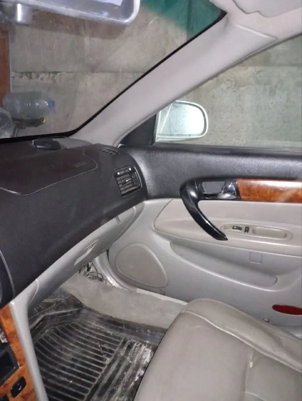 Продам chevrolet evanda 2.5 автомат. пробег 236 т. км. регистрация рф, местная, 180 регион. установлен и вписан газ. заводится, работает. есть проблема с акпп, сама не едет. обработана, обесшумленна. кондиционер, климат контроль, кожаный салон, сигнализация, центральный замок, газ, парктроник, 2 ключа, диски литые, новый радиатор, катушки, ходовка в хорошем состоянии. быстрое переоформление без проблем. цена 300 т. рублей. +79490451504 - фотография - 7