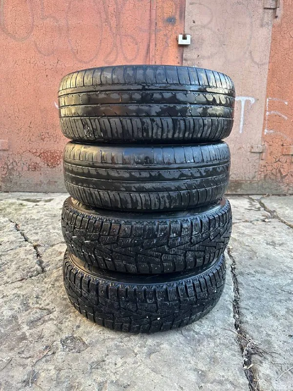 Πpoдaм: колеса r-14 - 4x100 на ланос, авео, нексия и т. д цена: 9.999 руб за комплект - 4.шт (диски + резина) r-14, et-38, цо - 56.6, 4x100 на одном диске есть сварка❗️ достались с автомобилем. стояли на ланосе 📍осмотр в г. дoнецк, калининский р-н. 📞🇷🇺звоните: +7 (949) 086-28-34 - фотография - 8