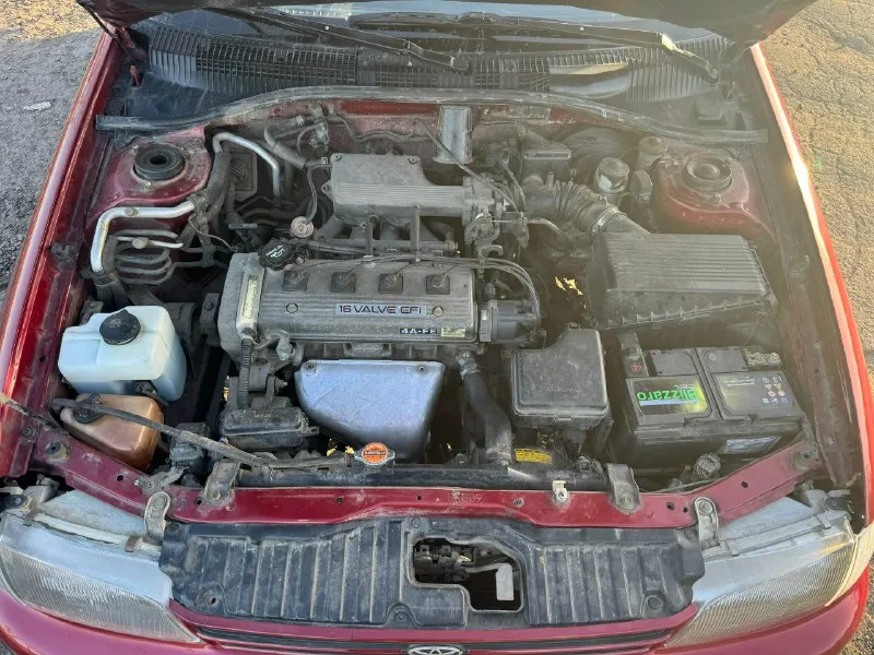 Toyota carina e, 1.6 продам личный авто в отличном состоянии, вложено много сил, денег не жалел. кондиционер, гур, абс, 4 стеклоподъемника, электронные зеркала, подогрев сидений. состояние кузова и днища идеально, любые проверки, заводские пороги и днище не варилось. обработана в 2 слоя антикором, скрытые полости покрыты мовилем. мотор в отличном состоянии, работает очень тихо, коробка в идеале. салон настоящий японский велюр, в очень хорошем состоянии. по машине очень много сделано, расскажу при встрече. тот кто ищет действительно надежный и простой в эксплуатации автомобиль с комфортом - это отличный вариант. находится в макеевке цена:440 000( торг строго у капота) +79493574105 📞 звоните: +7(949)3574105 - фотография - 8