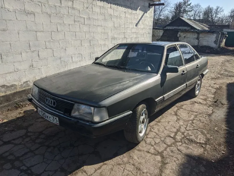 Audi 100 с3, 1983, 150 т. р. двигатель 2.3. колёса r15. продажа по техпаспорту. г. шахтёрск +79494652082 📲 tg: кирилл 📞 звоните: +7(949)4652082 - фотография - 2