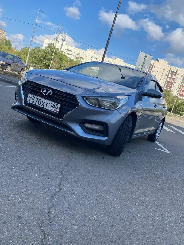 Срочно ‼️ hyundai solaris 2019г автомобиль в хорошем состоянии, вложений никаких не требует. ходовка... - фотография