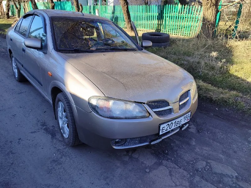 Продам nissan альмера 2005г. пробег 335000.автомобиль в хорошем состоянии. резина зима-лето цена 520... - фотография