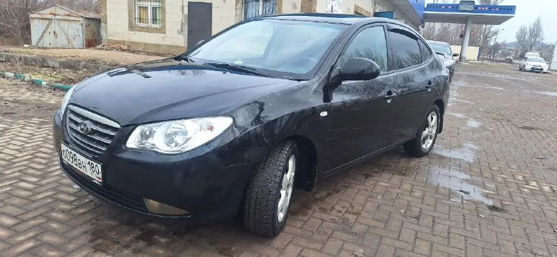 Продам hyundai elantra 1.6 бензин/газ 2008год. я хозяин машину оцениваю на 4-ку года берут свое, ста... - фотография