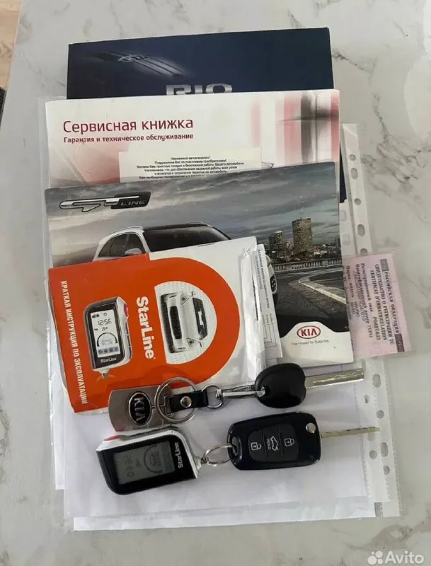 Продам кia rio 1.6 ат 2014,модельный ряд 2015. по факту 1 собственник. 51000 подтвержденный пробег. полностью в родной краске!очень хорошее состояние салона. все то проводились по регламенту, сейчас делать ничего не нужно. техосмотр пройден недавно. хорошая новая зимняя резина. практически максимальная комплектация: сигнализация stariine с автозапуском, 3 ключа, гур, 4 эсп, электрорегулировка зеркал, кондиционер, подогрев сидений, руля, лобового, передние и задние дисковые тормоза, мощный 1,6 мотор, автомат!расход топлива 8.8/5.2, функция eco режим. надежный качественный автомобиль, который прослужит вам долгие годы! гаражное хранение!по мелочи есть притертости. реальному покупателю торг. автоподбор, любые проверки без проблем. честный хозяйский автомобиль. могу присутствовать при переоформлением в мрэо. место осмотра донецк центр 1 285 000 торг +7(949)3578224 📲 tg: @annet_325 📞 звоните: +7(949)3578224 - фотография - 9