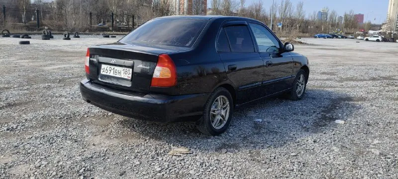 Продам accent ( тагаз ) 2008 года пробег : 240 к ( я 5 владелец ) гнили нет, ржавчины тоже ( красилось правое крыло и задняя арка(не всё пятном ) - всё было до меня ) подвеска перебряна вся, тормоза в круг новые кондиционер работает стоит прошивка эбу ( машина бодрая - отзывчивая ) +79490820046 сообщения на телеграм ( связь после 17:00 ) комплект ( зима на дисках и лето тоже на дисках ) цена 450 к - фотография - 6