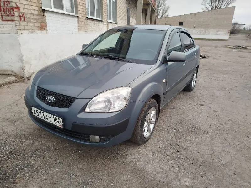 Собственник продам киа рио, 2006 год выпуска. двигатель 1.4, кпп 5 cт. кондиционер. стекла родные. э... - фотография