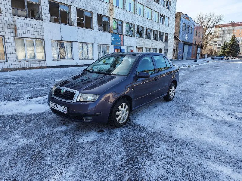 Продам skoda fabia. 2002 г. в. в кузове седан. мотор 1,9 дизель без турбины кпп - механика пробег -... - фотография