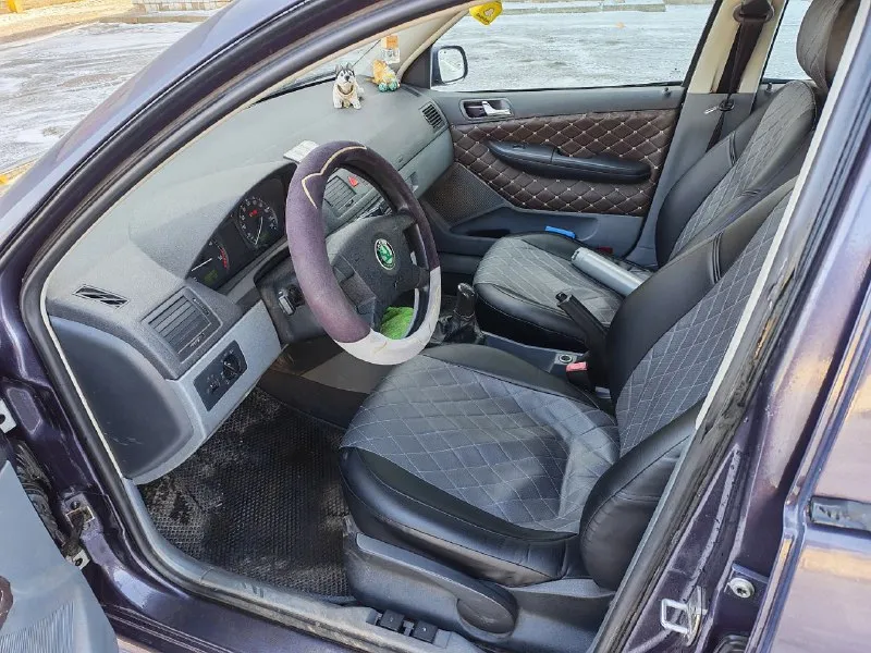 Продам skoda fabia. 2002 г. в. в кузове седан. мотор 1,9 дизель без турбины кпп - механика пробег - 340 тыс. автомобиль в семье с 2018 года. моего пробега ~90 тыс км. выносливая машина с низким расходом топлива. по трассе на одном баке 900 км едет легко. гнили, ржавчины нет. машина вкруг перекрашивалась в 2023 году. в 2025 году менялась задняя подвеска (сайленты балки, пружины, амморты), рулевая рейка с датчиком, генератор с ремнём и натяжителем. состояние - сел и поехал, ничего кроме текущего обслуживания не требует. впереди эл. стеклоподъемники, сзади ручки. осмотр донецк, петровка. цена - 300 тыс. торг +79498150744 руслан - фотография - 6