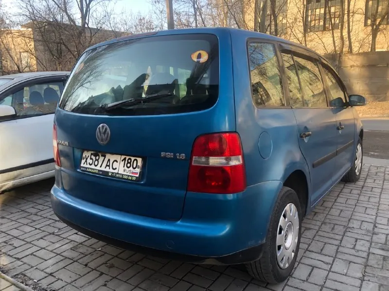 Продам volkswagen toran 1.6 fsi, мкпп,2003г. пробег 320км родной авто в хорошем состоянии каждый ден... - фотография