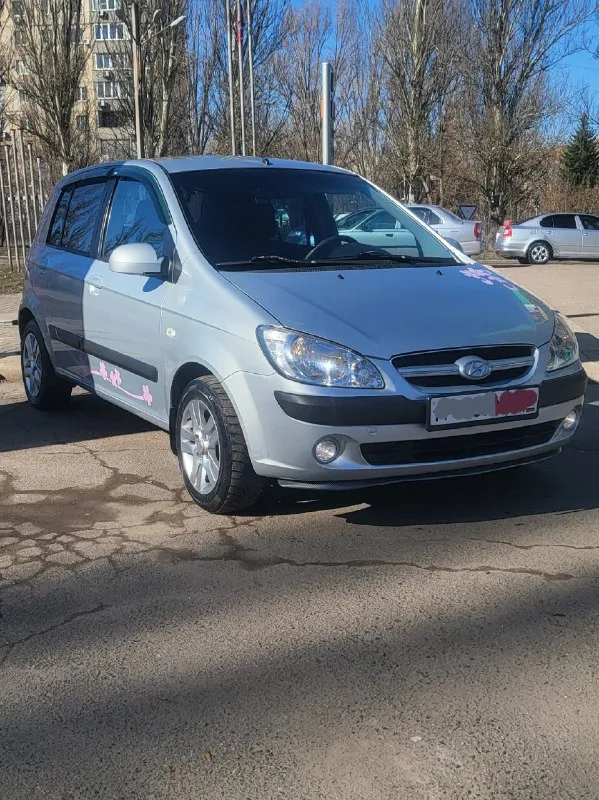 Hyundai getz (хендай гетс) 2007г. в. мотор лучший в линейке 1.6 16v акпп(автомат). автомобиль местный, куплен в донецке. сборка корея. не бит, стекла заводские. вложений не требует.575т. р. +79493032667 📞 🇷🇺 звоните: +79493032667 - фотография - 4