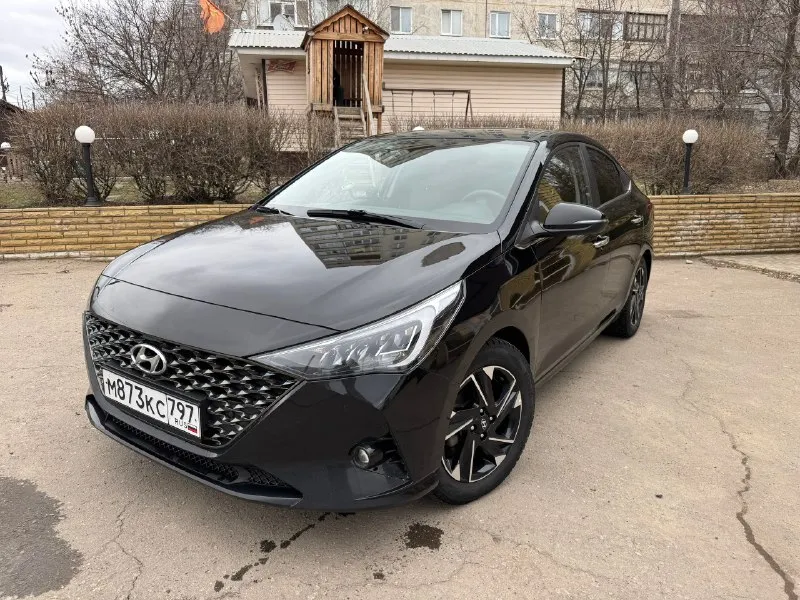 Solaris2 (2021) 105000km. родной трассовый. с момента покупки в одной семье. масло каждые 7к полная... - фотография