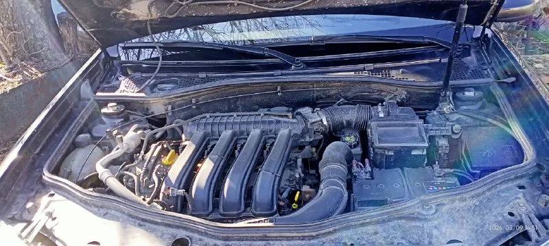 Добрый день. продаю надежный, проходимый, вместительный автомобиль, максимальная комплектация. nissan terrano 3, 2 л. 2019 г. подключаемый полный привод, блокировка заднего дифференциала. автомобиль в состоянии "сел и поехал". красилась дверь багажника, менял стекло на ней же. дергал патриот из песка, водитель вовремя не затормозил - примял мою заднюю дверь запасным колесом. есть фото. рассмотрю обмен с моей доплатой на внедорожник от 2010 года выпуска, бензин. например паджеро спорт 3, тойота прадо 150. цена 1 350 000₽. +79495855719. местонахождение - макеевка, горняцкий район всем мира и добра :) - фотография - 9