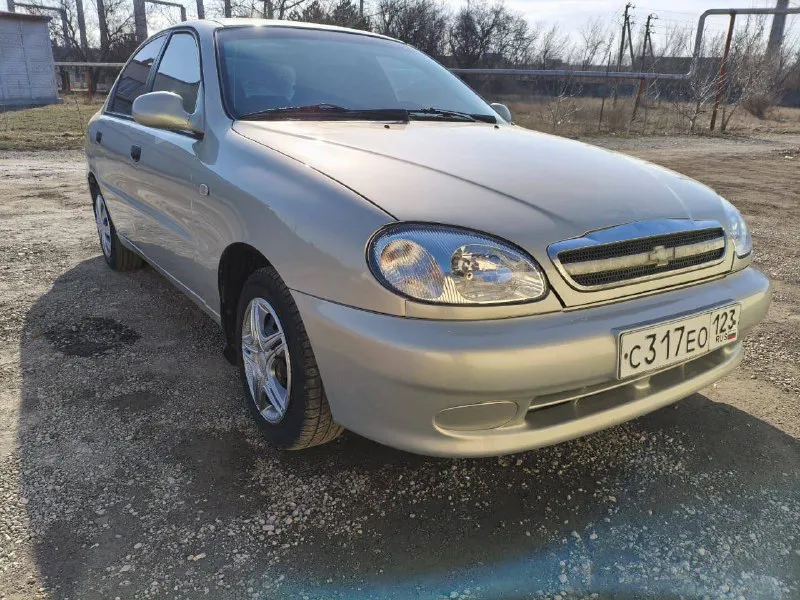 Chevrolet lanos 2008 год 1,5 бензин механика кондиционер гур музыка подушка безопасности. два владельца. автотека зеленая. цена 245 тыс руб тел +79885273888 - фотография - 2