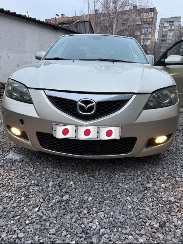 Мазда 3вк рестайлинг (2007)🇯🇵 пробег 217т ( родной ) двигатель 1,6 акпп эл. пакет климат подогрев бо... - фотография
