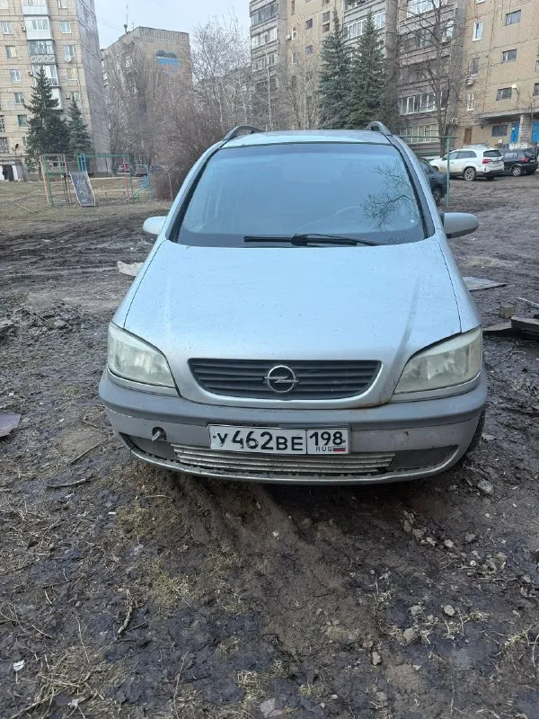 Продам автомобиль 7ми местный! opel зафира 2004 года выпуска, автомат, не пинает переключает как над... - фотография