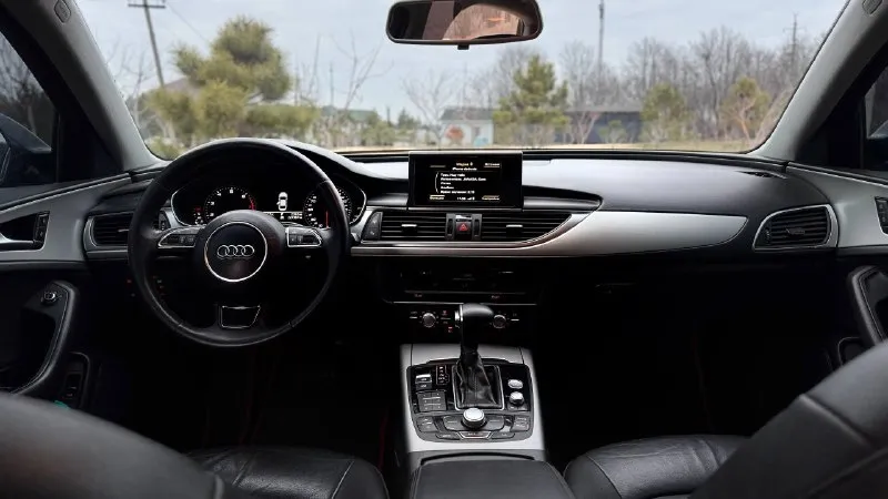 Тел. +79493988204 возможно продажа в кредит продам audi a6 c7 2014г. в идеальном состоянии ! по автомобилю делать не чего не надо!! готов ехать на любые проверки за ваш счёт!) переоформление в мрэо я собственник комплектация abs esp parktronic круиз контроль камера заднего вида start-stop без ключевой доступ подогрев сидений передних и задних подогрев зеркал эл. складывание зеркал бортовой компьютер датчик света датчик дождя датчик давления шин дневные ходовые огни адаптивные фары заводской ксенон музыка премиум класса двухзонный климат контроль пробег 225т бензин цена 1🍋550т. р торг обмен 📲 tg: @artur_dadunia 📞 звоните: +7(949)3988204 - фотография - 7