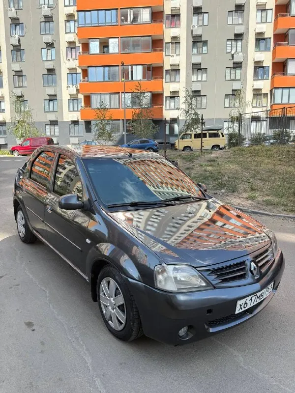 Продам renault logan - 2008 г. 2 владельца. 266 тыс. пробега двигатель 1.6,не путать с 1.4. в максим... - фотография