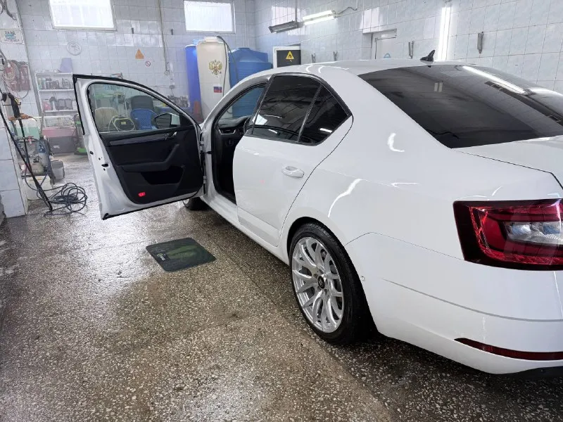 Продам skoda октавию а7 рестайлинг, пробег 180 тыс. 2017 год, по машине нет вопросов вообще, вся ходовая часть новая, есть чеки и наряды, грм и помпа новая, новые свечи оригинал, масло в дсг и в двс поменяло, помыты радиаторы и заправлен кондиционер, новая резина с новыми р18 дисками, самая максимальная комплектация, сидения с памятью, алькантара со вставками кожи, без ключевой доступ, автопарковка, большой монитор сенсорный, подсветка карт дверей с функцией изменение цвета. хорошая музыка, лучше чем штатная музыка. все вопросы по телефону, расскажу и покажу машину и съезжу на любую сто. цена 1.850 торг +79494013250 макеевка 📲 tg: @emilahmedov26 📞 звоните: +7(949)4013250 - фотография - 10