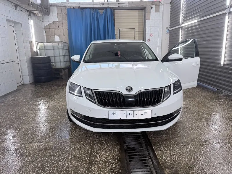 Продам skoda октавию а7 рестайлинг, пробег 180 тыс. 2017 год, по машине нет вопросов вообще, вся ходовая часть новая, есть чеки и наряды, грм и помпа новая, новые свечи оригинал, масло в дсг и в двс поменяло, помыты радиаторы и заправлен кондиционер, новая резина с новыми р18 дисками, самая максимальная комплектация, сидения с памятью, алькантара со вставками кожи, без ключевой доступ, автопарковка, большой монитор сенсорный, подсветка карт дверей с функцией изменение цвета. хорошая музыка, лучше чем штатная музыка. все вопросы по телефону, расскажу и покажу машину и съезжу на любую сто. цена 1.850 торг +79494013250 макеевка 📲 tg: @emilahmedov26 📞 звоните: +7(949)4013250 - фотография - 4