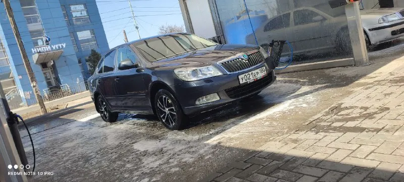 Продам skoda октавию а5 1.8 tsi на айсине. полная комплектация, пробег 273000, владею 2 года, все во... - фотография