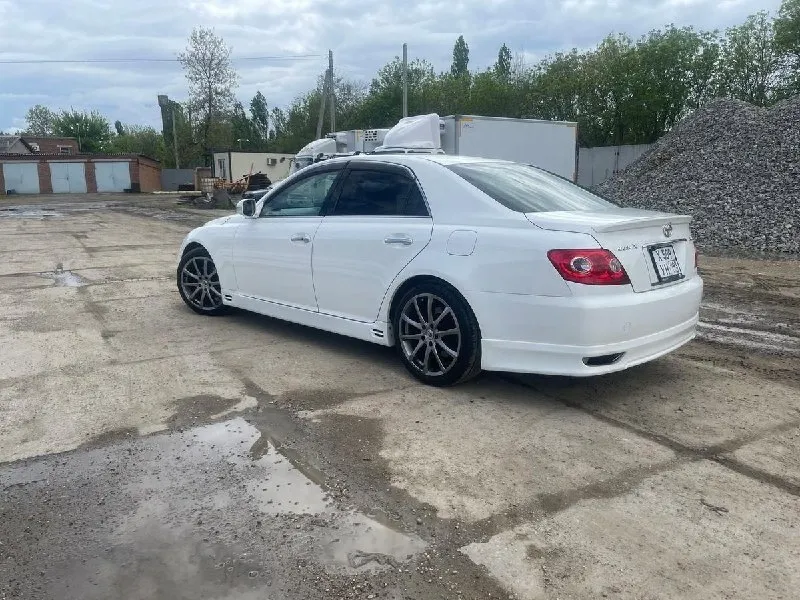 Toyota mark x полная пошлина, не конструктор и т. п. 2008г 170, 000 пробег, подтверждается историей авто кузов в прекрасном состоянии, год назад приехал с дальнего востока, дно пороги и т. д как новое, v6 2.5, 6-ступ автомат, 2 комплекта новой резины, летняя run on flat, масла и тех. жидкости поменяны, боком идёт, ухоженный автомобиль, ксенон поменян, фары отполированы, ходовая новая, стойки рычаги, произведена ревизия рулевой рейки с заменой втулок и подшипников свечи новые, дросель, форсунки после чистки. этот мотор без голоданий, без проблем. запчасти с lexus is 250, по технике довел до идеального состояния, возможен обмен на gx470 с моей доплатой 1.350 +79496397148 📞 звоните: +7(949)6397148 - фотография - 8