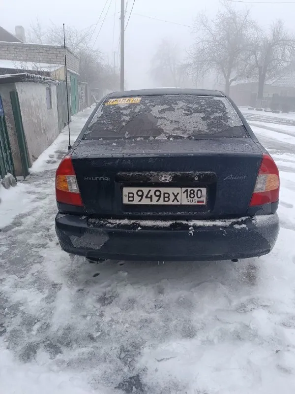 Продам хундай акцент 2008 г. в. газ/бензин, мотор и коробка работает отлично, пробег 174 000км. цена 330 000 рублей, торг. снежное+79493260713 📲 tg: павел 📞 звоните: +7(949)3260713 - фотография - 3