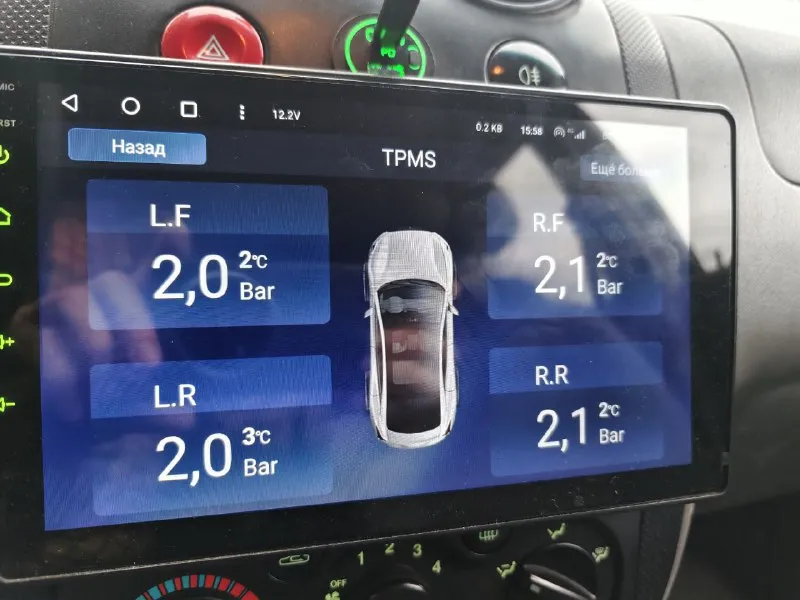 Chevrolet aveo хэтч год 2005 мотор 1,5 кпп механика 5 ступ. учёт рф. диагностическая карта сделана. гур, кондиционер, передние стеклоподъёмники, легкосплавные диски r14 прозрачные яркие билед фары затянутые в полиуретановую пленку, подлокотник водителя, обтянутый руль с управлением магнитолой teyes cc3l с 4g, яндекс музыкой, навигацией, tpms датчиками давления в шинах и камерой заднего вида sony hs 1080р, видеорегистратор ddpai n5 с двумя камерами двигатель и коробка без нареканий, машина используется каждый день. подвеска сделана, задние стойки новые, печка греет, кондиционер холодит, новые свечи gm и акб, поменяны оригинальные радиаторы системы охлаждения и кондиционера gm. есть моменты по лкп (ржавчина на переднем правом крыле, угол одной двери, замят правый порог, фото вышлю). куплены новые передние крылья, отдам с машиной. цена 350'000 ₽ торг осмотр донецк +79494147033 - фотография - 7