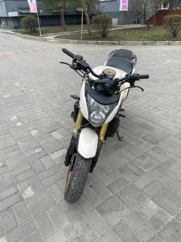 Продам honda едет бодро один раз падали на нем, на фото видно со стороны бака 750 кубиков без документов цена 250.000-это крайняя цена 89490473569 осмотр донецк в любое время 📞 звоните: +7(949)0473569 - фотография - 4