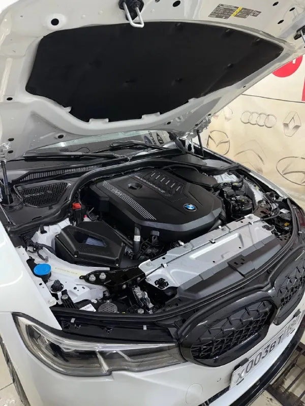 Продам bmw m340 xdrive 2021г. в 10 мес летняя резина r19 continental sport contact 7 зимняя r18 kumho всесезонка r18 передняя часть вся и зоны риска в броне плёнке русификация подушки безопасности на месте проэкция музыка harman/kardon с прошивкой bowers & wilkins лазерная оптика с автодальним подогрев руля подогрев сидений память сидений автозапуск слепые зоны полная трасса выхлоп atm с заслонками родную трассу отдам вместе с авто впуск bms, заводской также отдаю с авто stage 2 custom, ~ 500л. с, xhp st3 0-100 3.15, 100-200 7.8, квотр низкие 11 г. донецк +79494862812 цена 5,650🍋 торг 📞 звоните: +7(949)4862812 - фотография - 9
