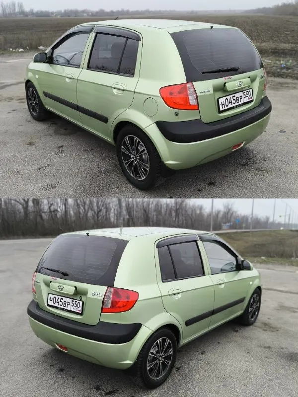 🚗продам. hyundai getz. hyundai гетз. +79493382296 (tg, whatsapp, max) г. горловка г. енакиево возможен пригон в другой город по договорённости. есть действующая диагностическая карта. проходить то не нужно, можно сразу ставить на учёт. цена: 575.000 руб. торг. - 2007 год - двигатель: 1.4 л. - 97 л. с. - коробка: автомат aisin (не робот) - родной пробег: 170.000 км - сборка корея - все стекла родные, лобовое без трещин. - 2 ключа - кондиционер (работает) - усилитель руля - подогрев передних сидений - 4 эл. стекла и эл. зеркала с обогревом - abs, airbag - сигнализация - 2 комплекта резины на литых дисках r15 - регулировка руля - хорошие led лампы машина в хорошем состоянии, не гнилая и не ржавая, пороги и дно без гнили и дыр, кромки дверей, капота, багажника целые. двигатель работает хорошо, не дымит, масло не ест, тянет хорошо, залито свежее масло. коробка передач работает без нареканий, без толчков и прочего. ходовая часть вложений не требует, не тарахтит и не брынчит, о 📞 звоните: +7(949)3382296 - фотография - 3