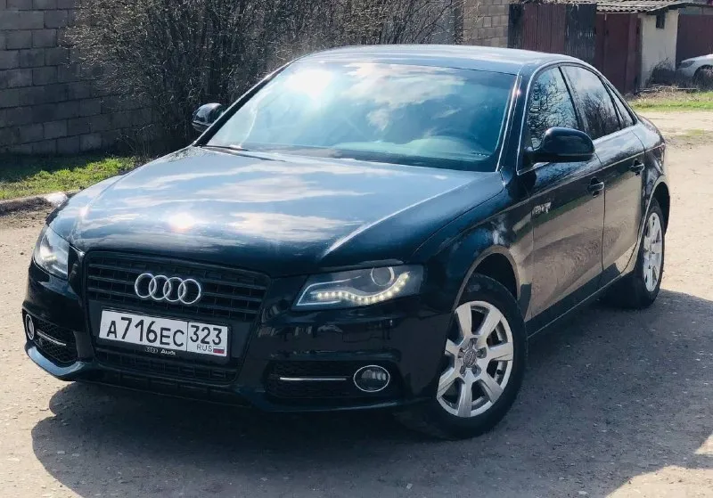 ✅ продаю audi а4 турбо ✅ обьем 1.8 рестайлинг ✅ год выпуска 2009 год ✅ в идеальном состоянии вложения не требует ✅ документы в порядке любое переформление ✅комплектация✅ ✅стеклоподъемники 4 шт ✅подогрев сидений ✅климат двух зонный ✅мульти руль - фотография - 1