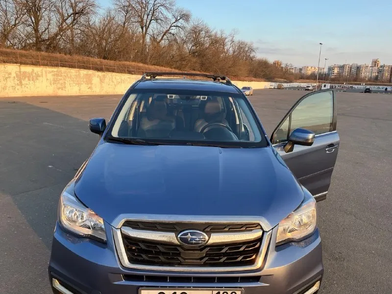 Продам субару форестер 2016г. авто хозяйское, в отличном состоянии, полностью обслужена. двигатель 2.5(171 л. с. ), полный привод коробка автомат родной пробег 100.000км. отличная комплектация: * 2 комплекта резины * кожа * без ключевой доступ * кнопка старт-стоп * камера заднего вида * двухзонный климат контроль * адаптивный круиз контроль * ассистент полос * удержание в полосе * датчик слепых зон * электропривод багажника * обогрев заднего стекла * подогрев передних сидений * панорамная крыша осмотр макеевка, донецк. цена: 1.780.000 +7 (949) 455-60-15 📞 звоните: +7(949)4556015 - фотография - 1