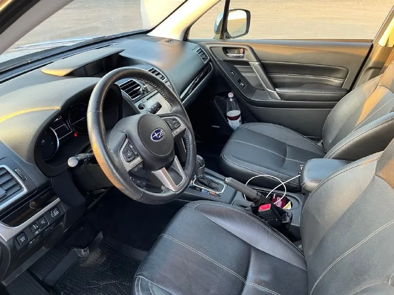 Продам субару форестер 2016г. авто хозяйское, в отличном состоянии, полностью обслужена. двигатель 2.5(171 л. с. ), полный привод коробка автомат родной пробег 100.000км. отличная комплектация: * 2 комплекта резины * кожа * без ключевой доступ * кнопка старт-стоп * камера заднего вида * двухзонный климат контроль * адаптивный круиз контроль * ассистент полос * удержание в полосе * датчик слепых зон * электропривод багажника * обогрев заднего стекла * подогрев передних сидений * панорамная крыша осмотр макеевка, донецк. цена: 1.780.000 +7 (949) 455-60-15 📞 звоните: +7(949)4556015 - фотография - 3