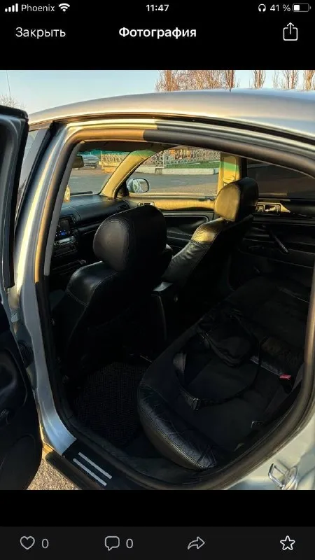 Продаю свой личный автомобиль. volkswagen passat b5 рестайлинг. коробка механика. 2002 года выпуска. на буцифале 300.000км. масло не ест, от замены до замены. двигатель капиталился 15.000км назад. комбинированный салон в адекватном состоянии. по кузову без нюансов. все жидкости свежие и менялись во время. на зимней резине, и на хороших дисках. машина зашита под евро 2. на прямом выхлопе. завод отдам вместе с ней. и прицеп запчастей. менялось все. от болтика до гаички. новый генератор, стартер и. т.д. цена 650.000₽ звонить +79497057674 +79499807674 либо писать в тг и max. - фотография - 7