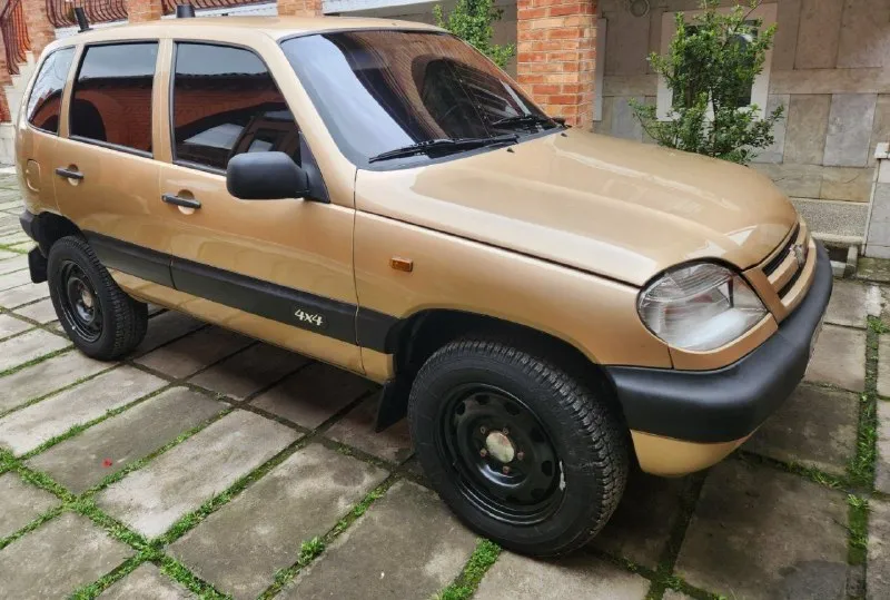 Продаю chevrolet niva 2005г с пробегом 105.000 в отличном состоянии как внешне без гнили рыжиков так и технически двигатель, коробка, раздатка, ходовка, полностью обслуженна, без вложений сел и поехал!ухоженный чистый салон, хорошая музыка, фаркоп съемный,2 комплекта колес зима(шипы) лето на дисках в отличном состоянии!по документам чистая, переоформление без проблем! машина в днр цена:570.000 (торг)возможен обмен на уаз патриот с моей доплатой +79493867018 писать в личку. .. - фотография - 1