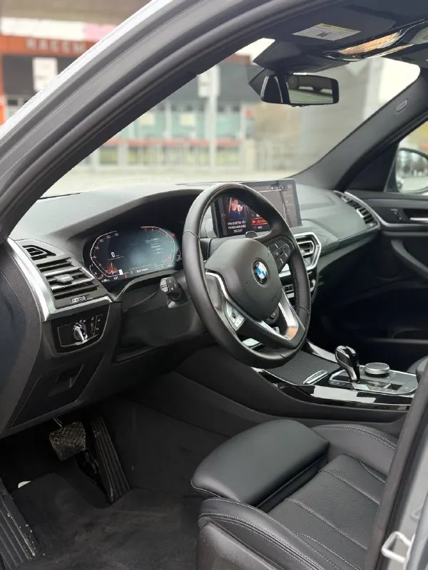 Bmw x3 рестайлинг 02/2023г мотор 2л, полный привод, 256 л. с! авто в отличном состоянии, без ограничений на переоформление! технически и визуально без нареканий, очень хорошая комплектация, авто находится в донецке, практически без пробега по рф vin:5ux53dp06p9r51057 цена 6🍋 торг у капота +79493106674 - фотография - 7